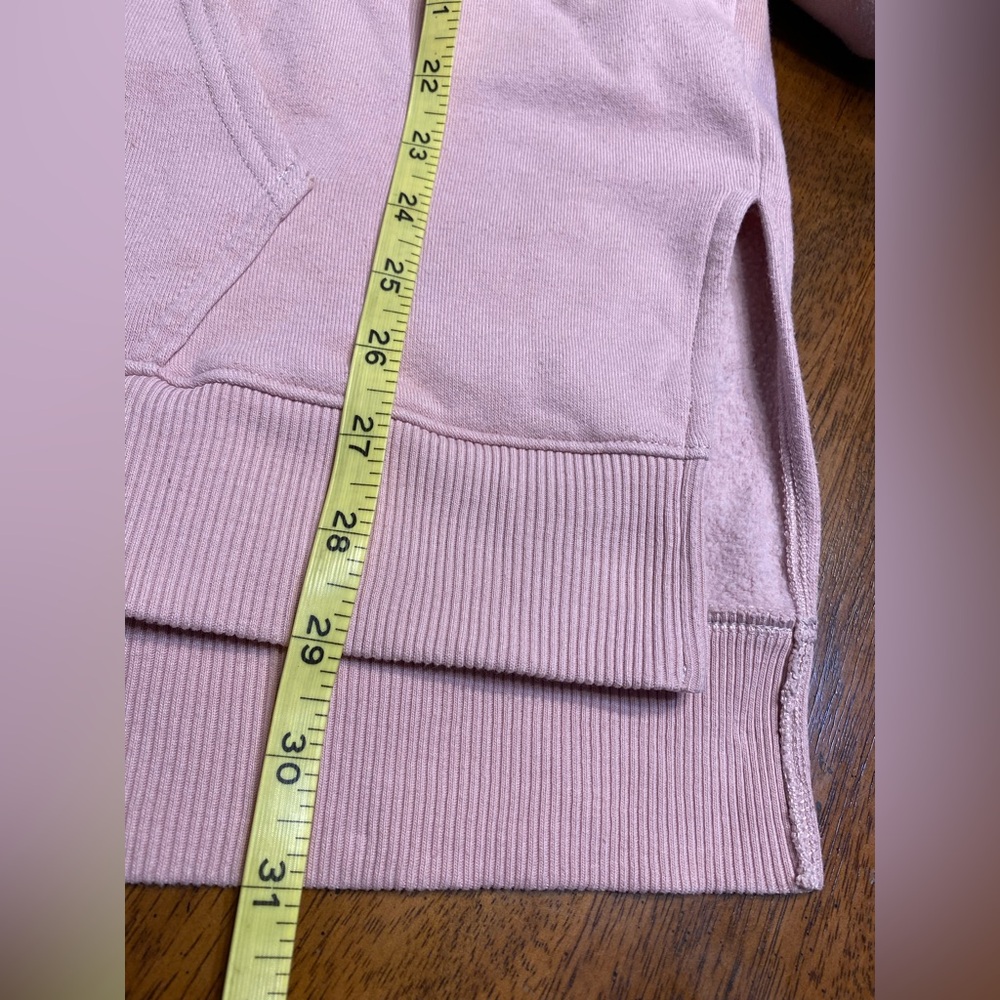 American Eagle jegging fit hooded sweatshirt. Size large. ￼pink - Picture 4 of 10
